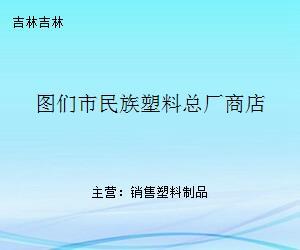 图们市民族塑料总厂商店
